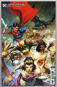 Justice League #62 Porter Card Stock Variant (DC, 2021) NM