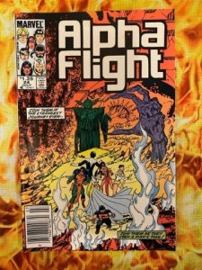 Alpha Flight #24 Newsstand Edition (1985)
