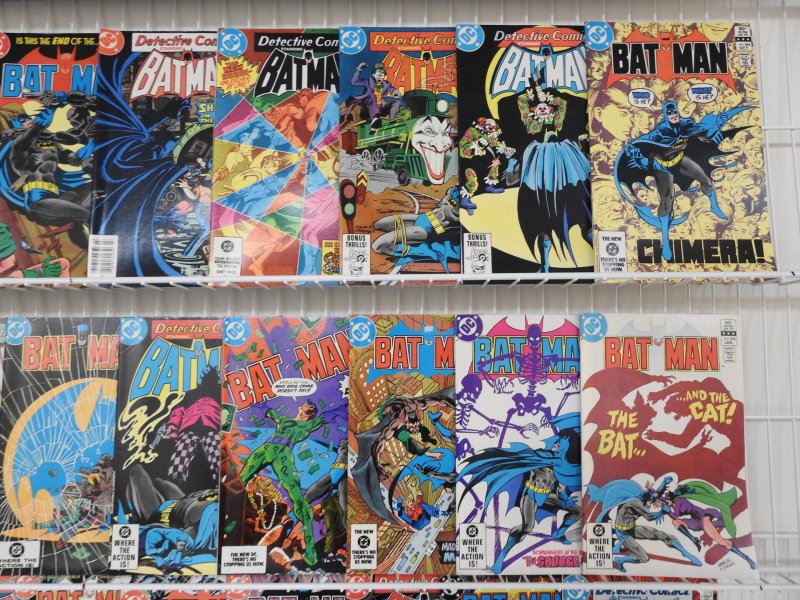 Huge Lot (60) Bronze/Copper Batman Comics W/Keys!! #386, #358+ See Description!!