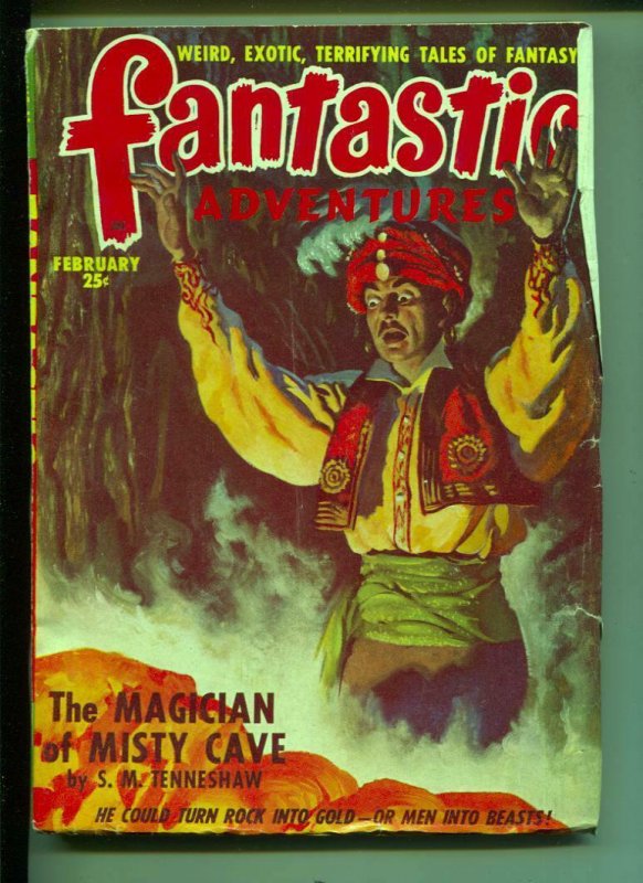 Fantastic Adventures-Pulp-2/1949-Edgar Polk-R.K. Dirk-S. M. Tenneshaw