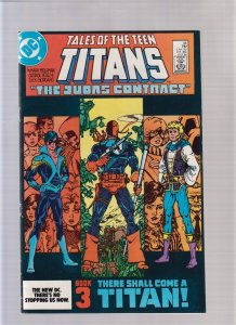Tales of The Titans #44 - George Perez Cover - 1st Nightwing (8/8.5) 1984