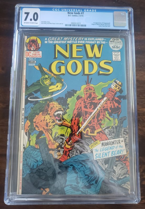 The New Gods complete run 1 through 11 All CGC graded see description for detail