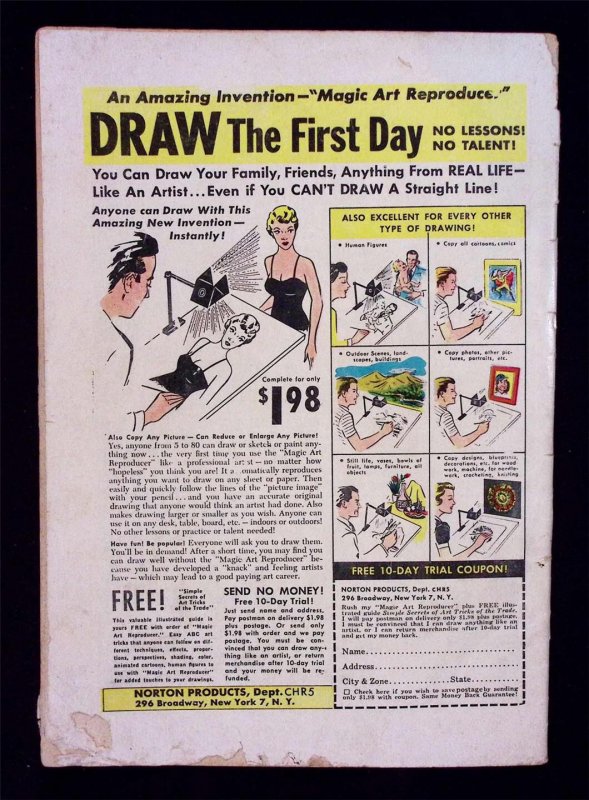 Lawbreakers 8 CHARLTON 1952 Law & Crime Comic Cop Killer Early Dick Giordano Art