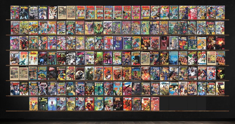 Huge Lot 150+ Comics with X-Force, Alien Legion, The Uncanny X-Men & More!