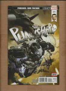 PUNISHER #221 MARVEL WAR MACHINE 1ST PRINTING CRAIN COVER 