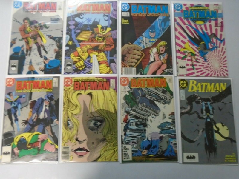 Batman comic lot 24 different from #410-449 8.0 VF (1987-90)