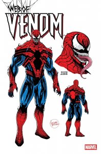 Web of Venom #1 Luciano Vecchio 1:10 Design Variant Cover PRESALE 4/8/26