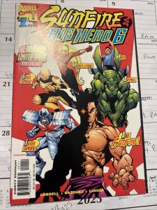 Sunfire and Big Hero 6 #1 Marvel Comics 1998 1st team appearance