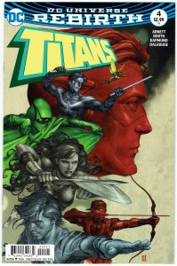 Titans #4 (2016 v3) Dan Abnett Abra Kadabra Nightwing Mike Choi Variant NM