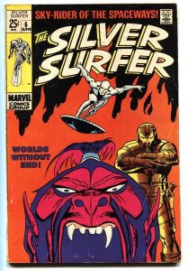 Silver Surfer #6 - 1969 - Marvel - VG - comic book