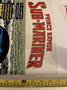 11 x 16” West Coast Avengers + SUB-MARINER LTD Series Marvel Comic Shop Posters 