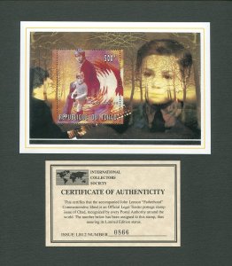 The John Lennon Commemorative Stamp Sheet (SET)  1996