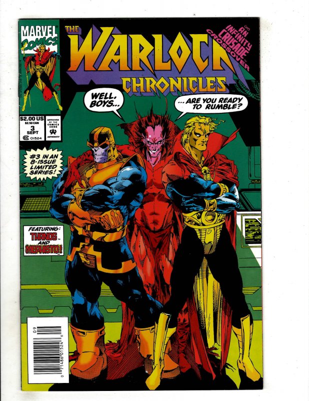 Warlock Chronicles #3 (1993) YY9