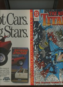 (1989) The New Titans #61: SIGNED BY GEORGE PEREZ! WE COMBINE SHIPPING! (4.0)