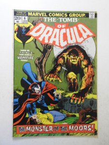 Tomb of Dracula #6 (1973) FN- Condition! moisture stain