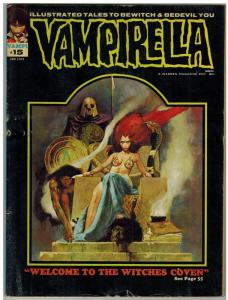 VAMPIRELLA 15 VG- Jan. 1972 SANJULIAN CVR, Corben