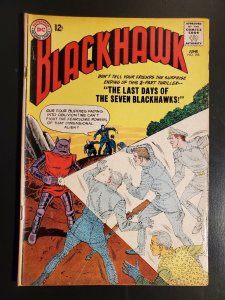 Blackhawk #185 (1963) F+ 6.5  Last Days of the Seven Blackhawks kg