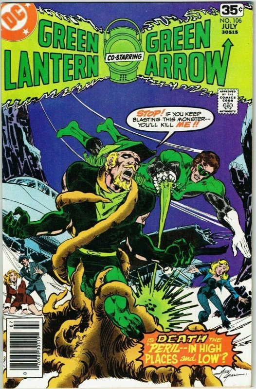 Green Lantern #106 (1960) - 9.2 NM- *Panic in High Places and Low*