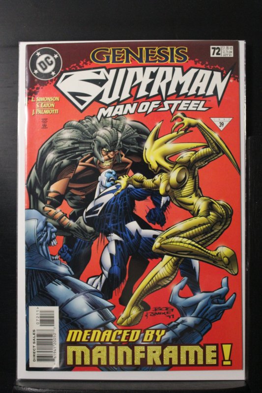 Superman: The Man of Steel #72 Direct Edition (1997)