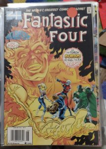 Fantastic Four  # 401 1995  MARVEL newstand variant   ATLANTIS RISING NAMOR
