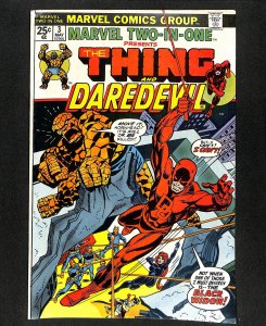 Marvel Two-In-One #3 Daredevil Thing!