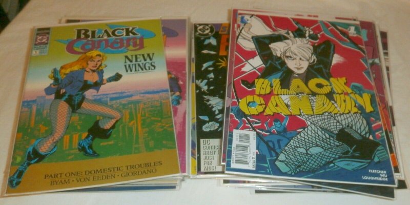 Black Canary V1 #1-4 V2 #1-13 V4 1-15 Batgirl Special Year One, comics lot of 42