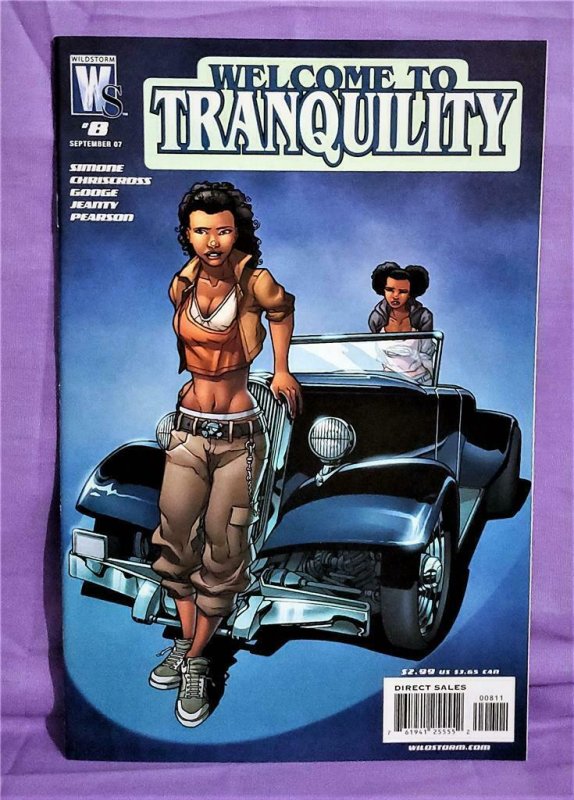 Gail Simone WELCOME TO TRANQUILITY #1 - 10 w 1:10 Variant Covers (DC, 2007)! 