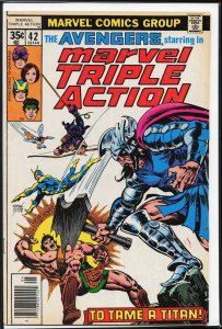 Marvel Triple Action #42 (1978) The Avengers