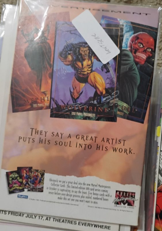 CAGE  # 8 1992  marvel disney luke cage the evil and the cure