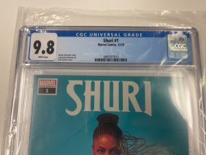 Shuri # 1 CGC Graded 9.8 Marvel Comic Book 2018 Black Panther JH7