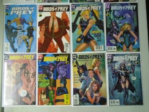 Birds of Prey lot from:#2-115 + Specials, 81 Different, 8.0 VF (1999-2006)