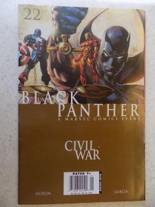 CIVIL WAR BLACK PANTHER # 22