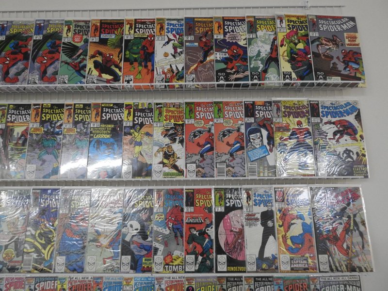 Huge Lot 110+ All Spectacular Spider-Man Comics!!! Avg VF- Condition!