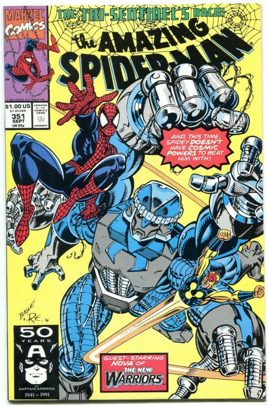 AMAZING SPIDER-MAN #351 1991-MARVEL COMICS VF/NM