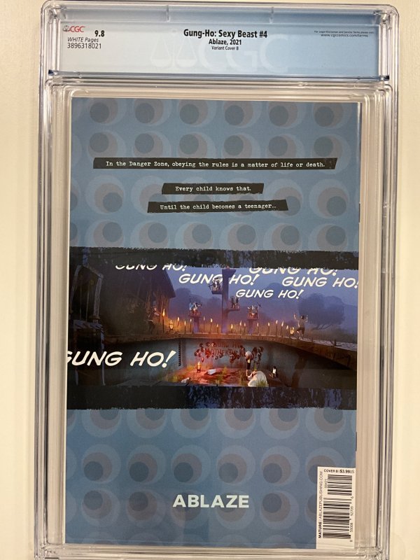 Gung-Ho: Sexy Beast #4 Cover B (2021) CGC 9.8