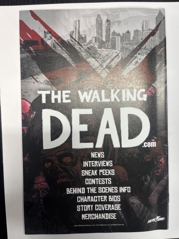 The Walking Dead, Variant Cover Raleigh Exclusive, Image Comics