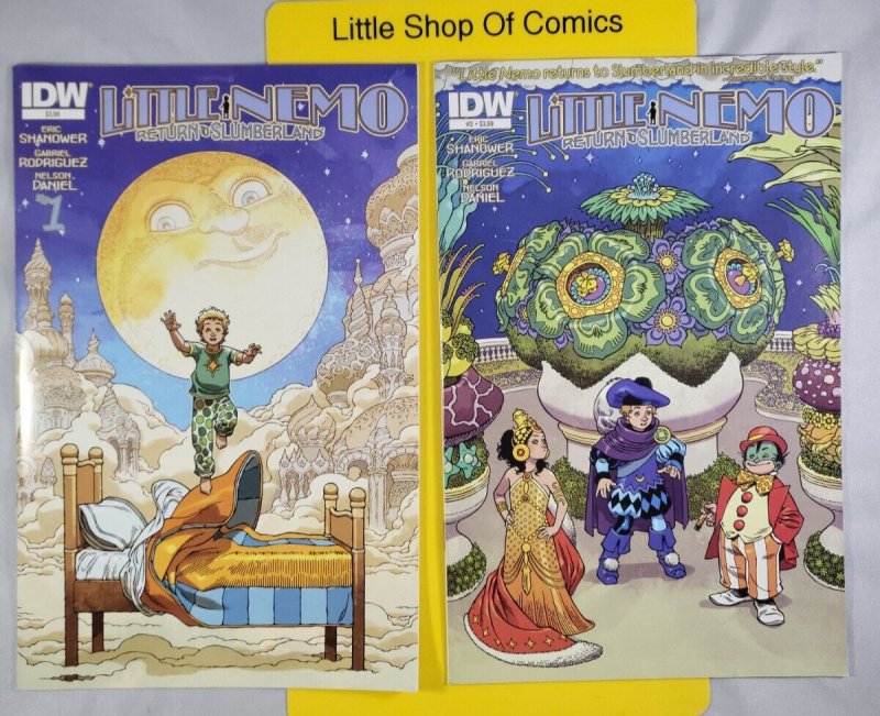 Little Nemo Return to Slumberland #1 2 3 4 Complete Set IDW Publishing