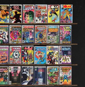 Huge Lot 150+ Comics with Fantastic Four, The Incredible Hulk & More!