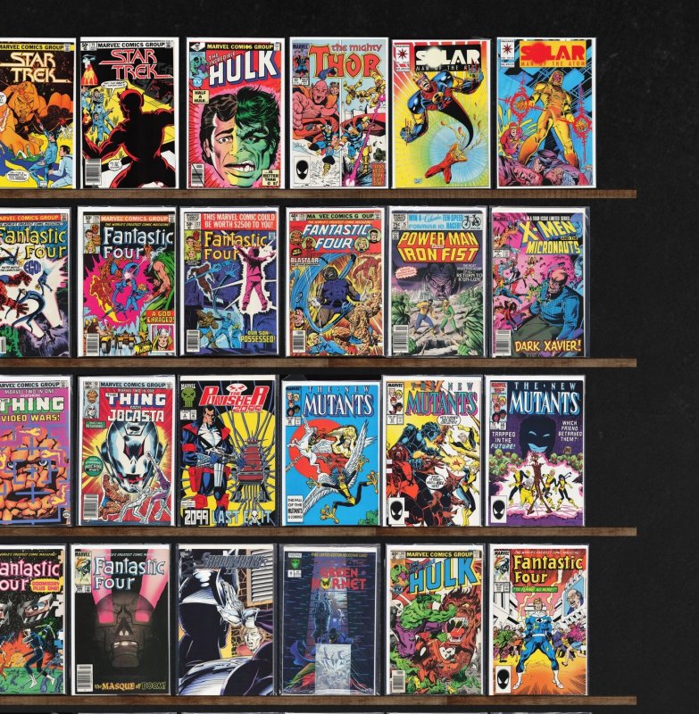 Huge Lot 150+ Comics with Fantastic Four, The Incredible Hulk & More!