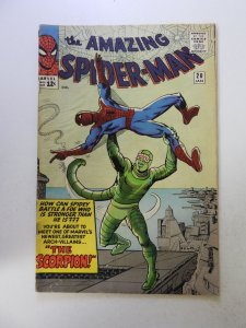 The Amazing Spider-Man #20 (1965) 1st appearance of The Scorpion VG- see desc