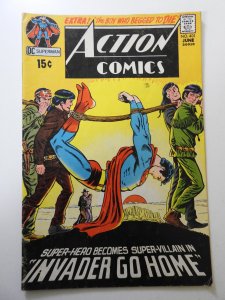 Action Comics #401 (1971) VG Condition! Moisture stain
