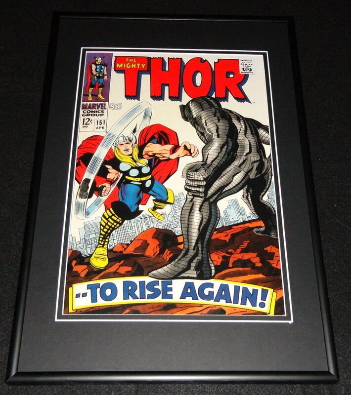 Mighty Thor #151 Framed 12x18 Cover Display Official Repro