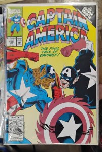 Captain America  #408 1992 marvel  disney   CAPWOLF infinity war doppleganger