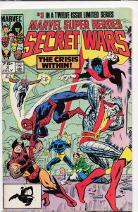 Marvel Super Heroes Secret Wars #3 (1984) [Key Issue]