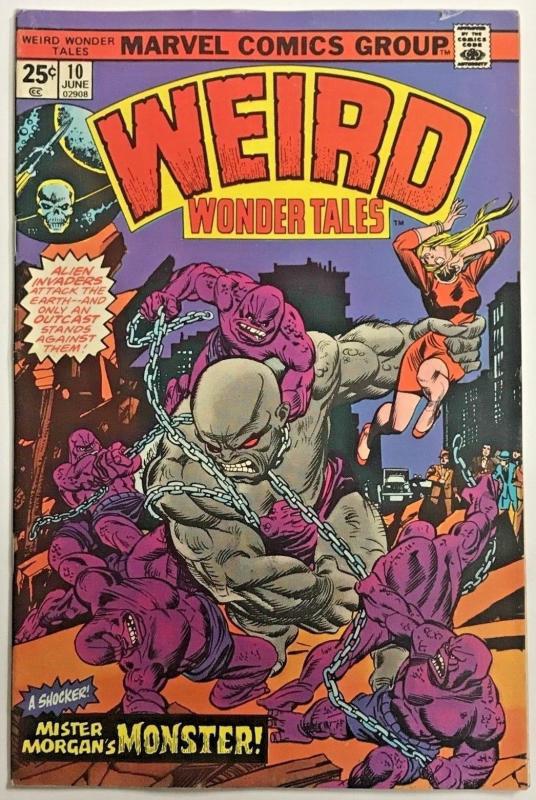 WEIRD WONDER TALES#10 FN 1975 MARVEL BRONZE AGE COMICS