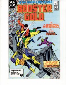 Booster Gold #8 (1986) VF/NM LEGION OF SUPER-HEROES