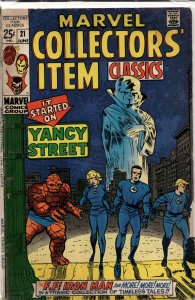 Marvel Collectors' Item Classics #21 (1969) Fantastic Four