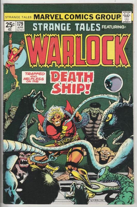 Strange Tales #179 (Jun-75) FN/VF Mid-High-Grade Adam Warlock