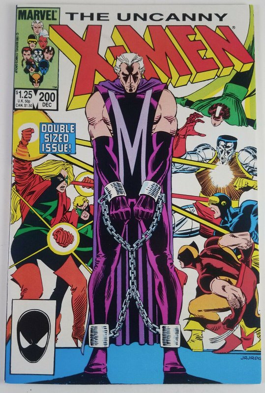 The Uncanny X-Men #200 - Professor X Leaves Team - Claremont - NM - Marvel 1985