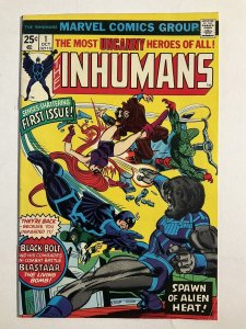 INHUMANS 1 VF VERY FINE 8.0 MARVEL  